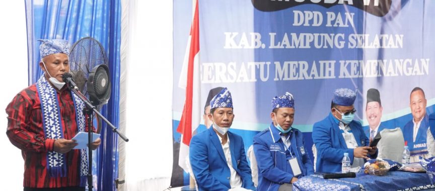 Nanang Ermanto Buka Musda VI DPD PAN Lamsel 2021