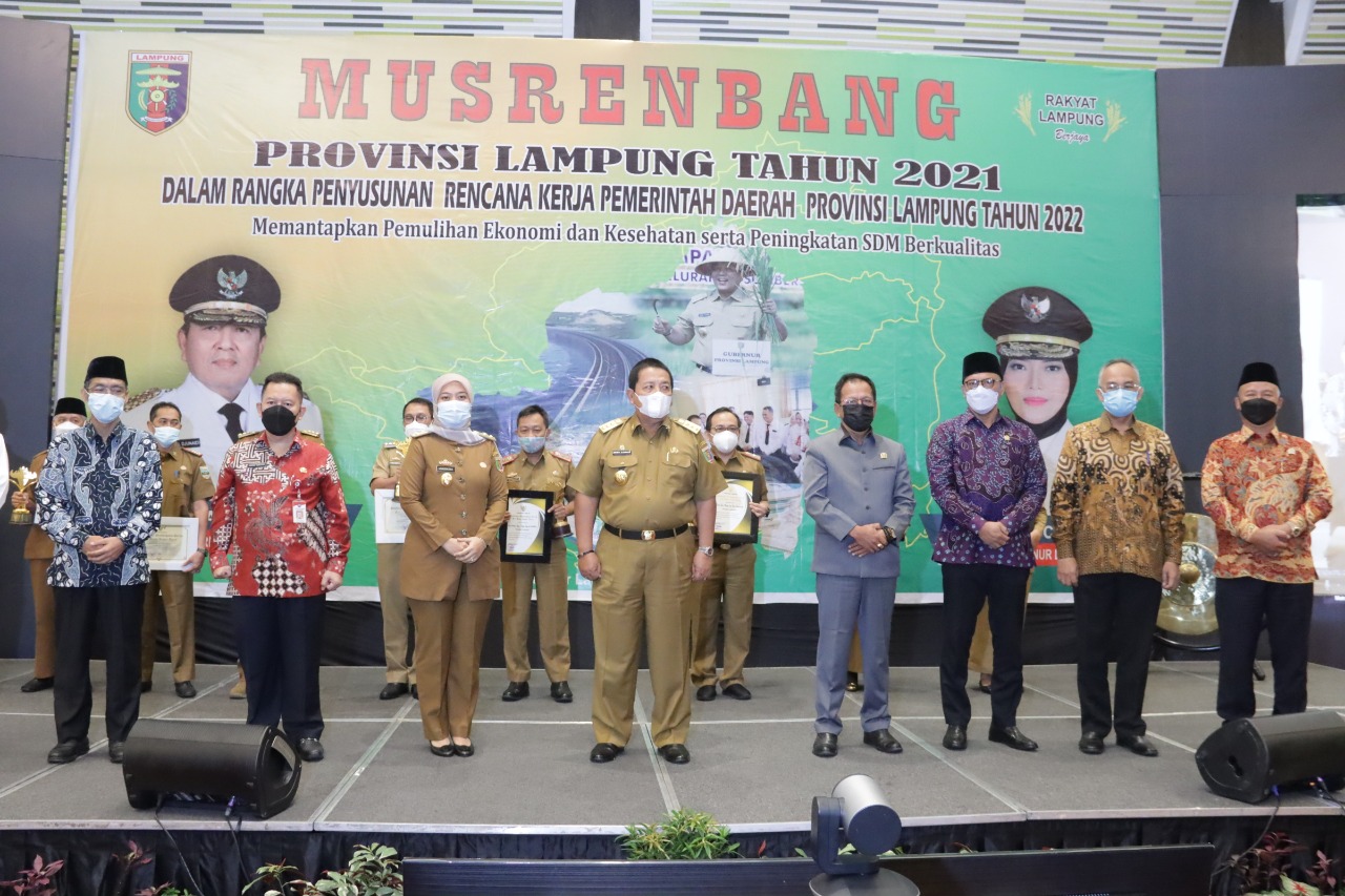 Gubernur Arinal Buka Musrenbang Provinsi Lampung Tahun 2021