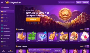 Kingmaker online casino, casino kingmaker